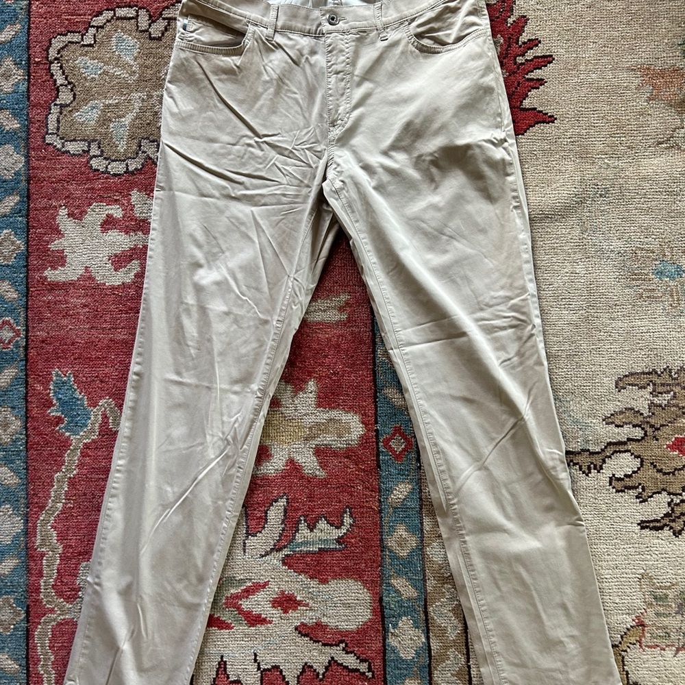 Men's Slim Fit Khaki Chinos - Tan